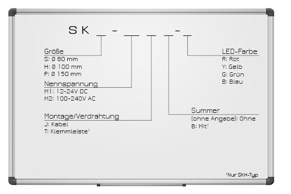 SKS Drehspiegelleuchte