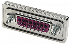 09 67 63 76775 Steckverbinder, mit rückwärtiger Metallplatte, Wellenlötanschluss 0967615X775.TIF__CMYK.JPG