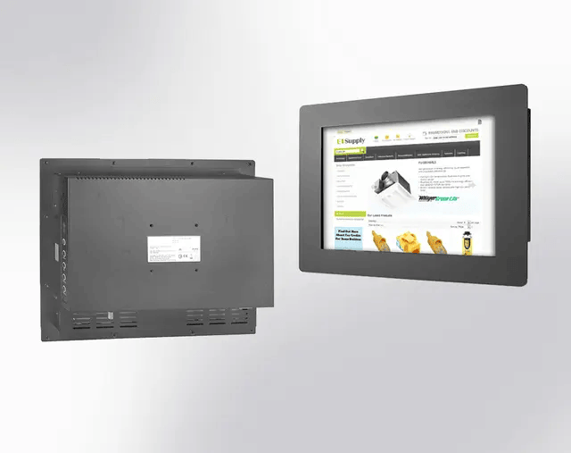 17,3" Wide Panel Mount Monitor mit resistiven Touch RT(USB) 1920 x 1080 ...