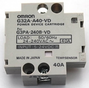 G32A-A40-VD 5-24VDC Leistungmodul (Ersatzteil) für G3PA-240B-VD DC5-24 377393