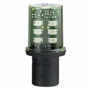 DL1BKM6 LED Ba15 D 230V Blinkend Bl