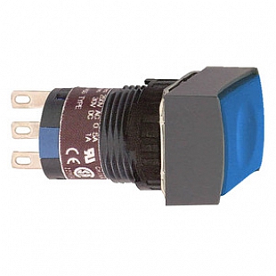 XB6EDA61P Drucktaster, blau, &Oslash; 16, flach, o. Rastung, 1OC