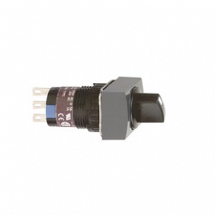 XB6EDD221P Schwarzer Wahlschalter &Oslash; 16, vorstehender Griff, 2 Positionen, 1 OC