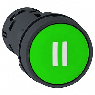 XB7NA3136 Drucktaster, R&uuml;ckstellung, gr&uuml;n, 1 S, WEISSES II