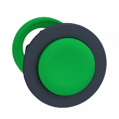 ZB5FL3 Drucktaster Frontelement flacher Einbau Ø 30mm in grün vorstehend ZB5FL3_HDBild.jpg