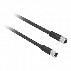 XZCPV1141L2 XZ-Vorverdrahtete Buchse, gerade, M12, 4-polig, PVC 2m Kabel XZCPV1141L2_HDBild.jpg