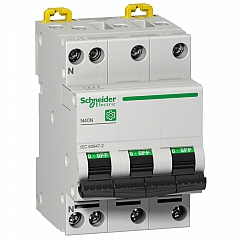 M9P22732 Multi 9 OEM N40N LS-Schalter 3 2A 3-polig+N C-Charakteristik 10kA 10kA M9P22732_HDBild.jpg