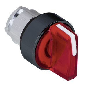 ZB4BK18437 Frontelem. rot, f. Leuchtwahlschalter &Oslash;22, 3 Stellungen ohne Rastung