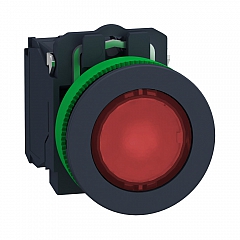 XB5FW34G5 Leuchtdrucktaster, kompl, Flus h, Kunstst, rot, 30mm, 110V, IP69K P69K XB5FW34G5_HDBild.jpg