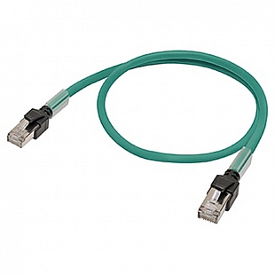 XS6W-6LSZH8SS200CM-G Ethernet Patch-Kabel, F/UTP, Cat.6A, 2,0 m LSZH (grün) 374617