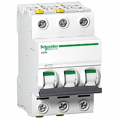 A9F03302 Leitungsschutzschalter iC60N, 3P, 2A, B Charakteristik A9F03302_HDBild.jpg
