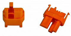 17 79 00 00010 Kodierelement, für Messerleisten, Kunststoff, RAL 2003 (pastellorange) 17790000010_20.TIF__CMYK.JPG