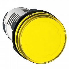 XB7EV05GP Runde Meldeleuchte Ø 22, gelb, integral LED, 120V, Schraubklemmen XB7EV05GP_HDBild.jpg
