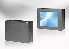 10,1' Wide Chassis Monitor Auflösung 1024 x 600 (16:9) Helligkeit 200 cd/m² LED VGA Eingang 230 VAC CH1016S-b.jpg