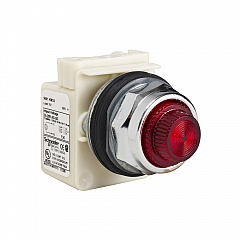 9001KP35R31 Leuchtmelder, rot, Typ K, Ø 30 , rund, Fresnel-Linsen 9001KP35R31_HDBild.jpg