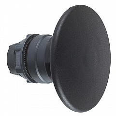 ZB5AS62 Frontelem., schwarz Ø60 f. Pilzdrucktaster Ø22 Drehentriegelung ZB5AS62_HDBild.jpg