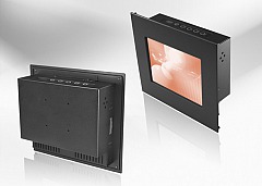 10,1' IP65 Front Wide Panel Mount Monitor Auflösung 1024 x 600 (16:9) Helligkeit 200 cd/m² LED VGA 230 VAC IPM1016-b.jpg